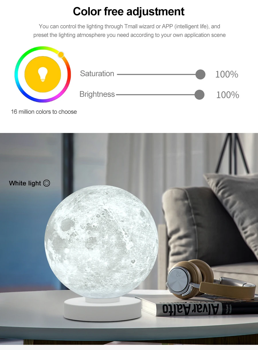 Night Light 3D Illusion Lamp 3 Colors Change LED Lamps Smart Touch USB Children's Day Best Gift Bedroom Decor Bedside Lamp