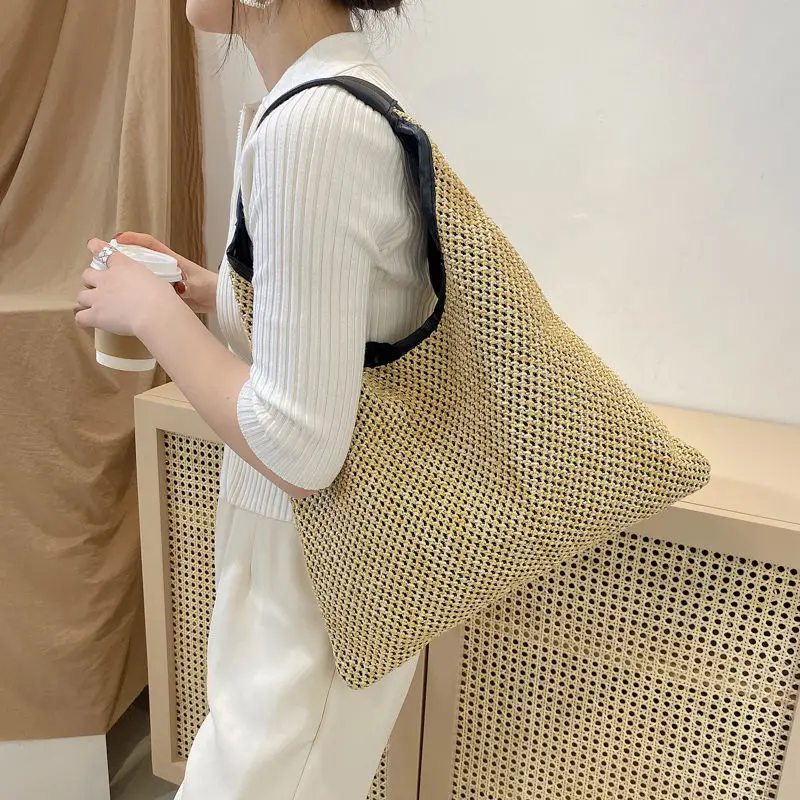 

Countryside Bohemian Beach Travel Shopping Fashion Designer Bags Straw Bags Women Bags Women's Handbags Purses