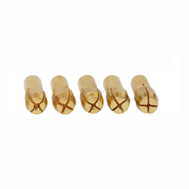 

Pinkman 1pc Mini Drill Brass Collet Chuck for Power Tool Rotary Tool 0.5-3.2mm Brass for dremel Drilling Machine accessories