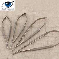 ophthalmology microsurgery round handle ophthalmic scissors corneal scissors suture removal open eye double eyelid surgery sciss