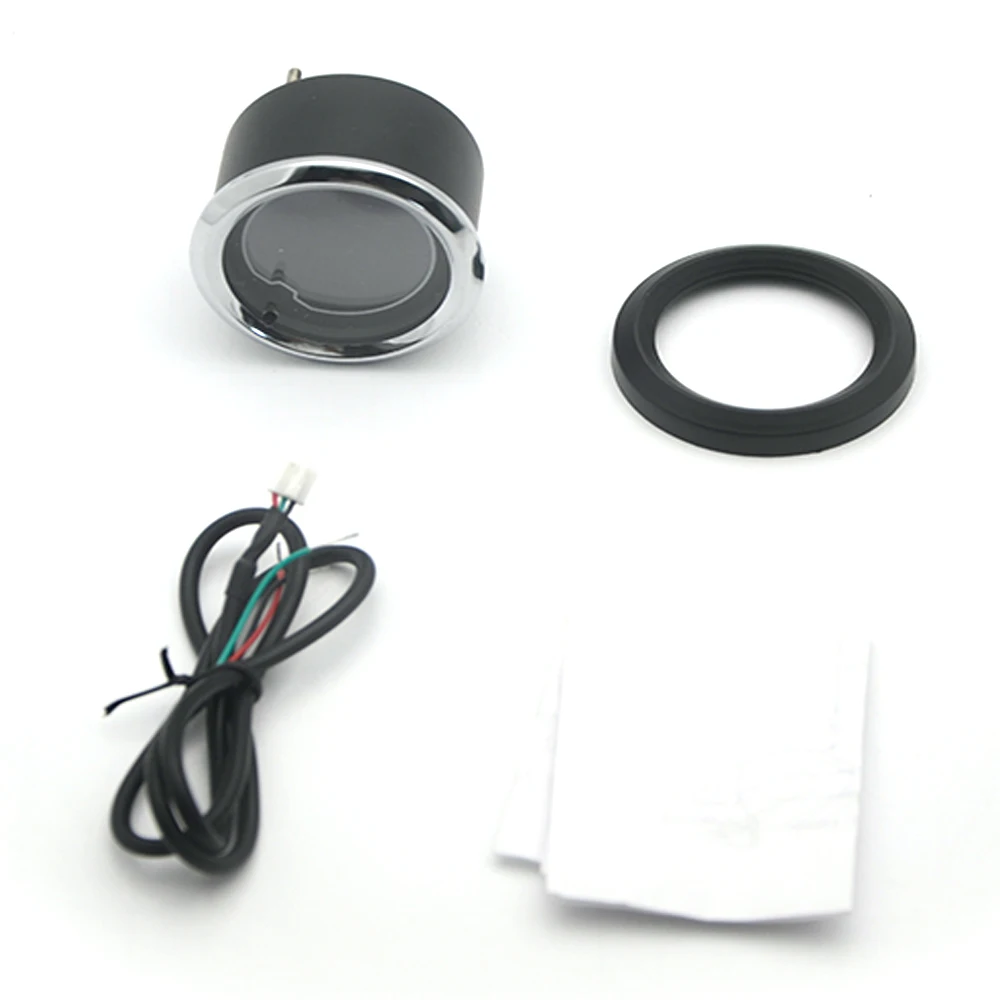 52 мм Датчик соотношения топлива для воздуха цифровой ЖК-дисплей 7 цветов сигнал