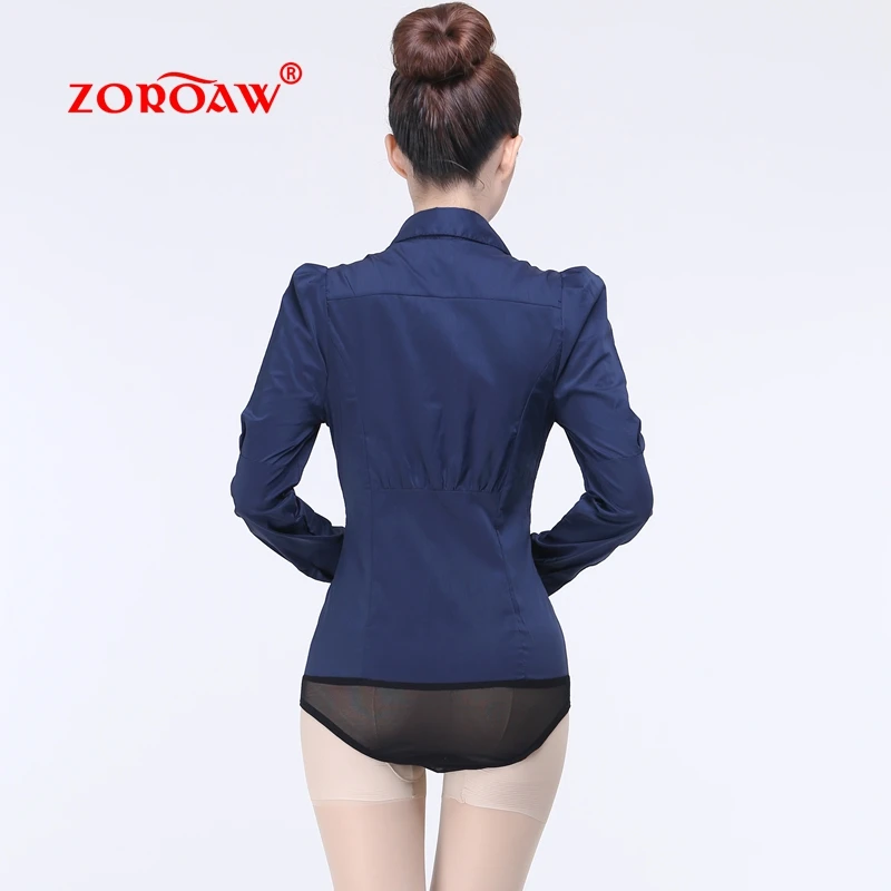 Блузка размера плюс, боди-рубашка, женские боди-блузы, Blusas Blusa, женские топы, рубашки с длинным рукавом, Женская офисная одежда