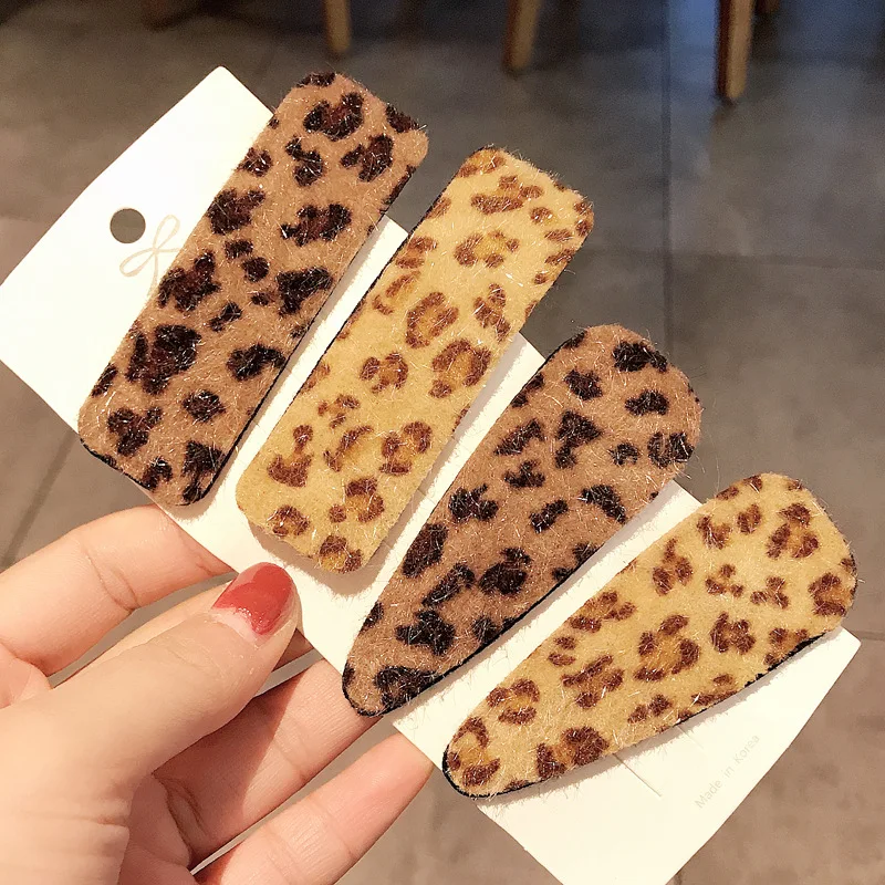 1 шт. осень и зима новый модный Леопардовый симпатичный помпон для девочек дикий