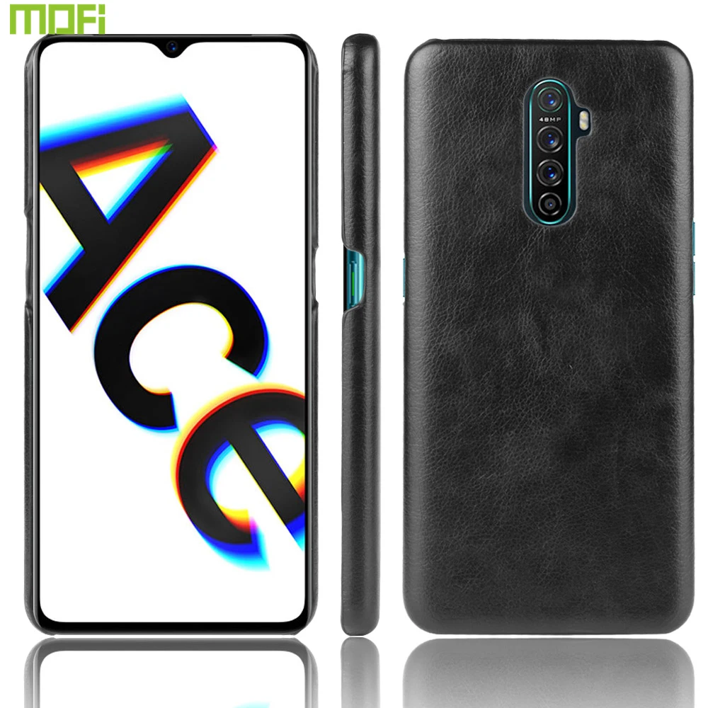 Чехол Ace для Oppo Reno чехол из Mofi кожи защитный красного синего черного серого