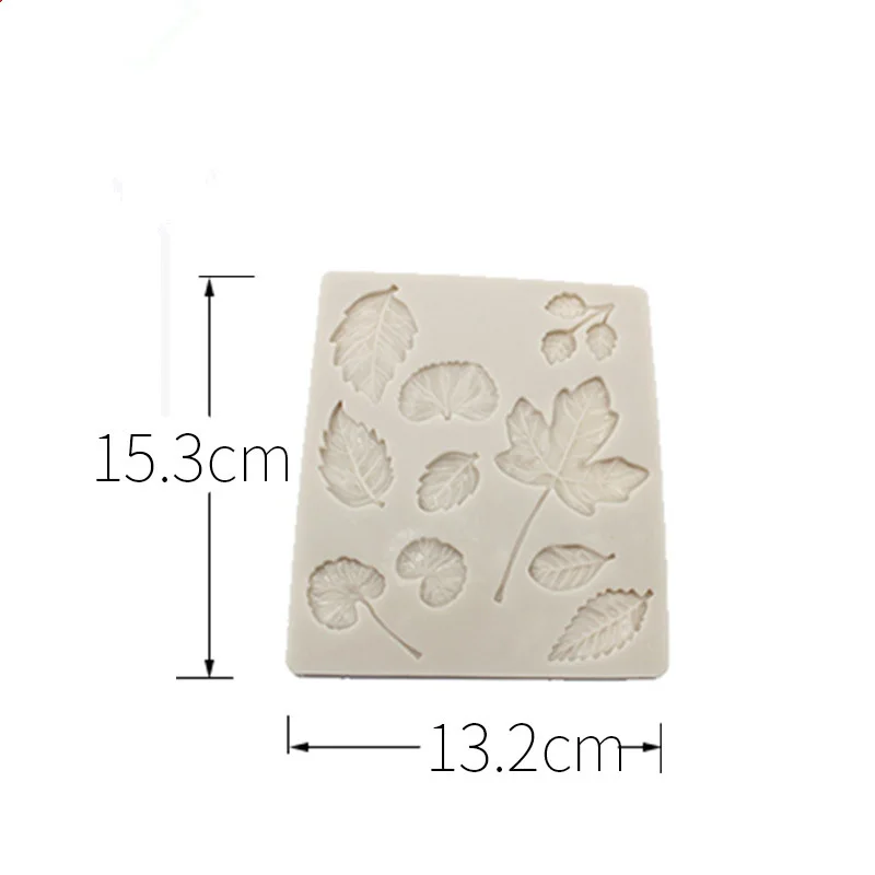 Различные виды листьев для печенья мастики инструменты украшения тортов выпечки