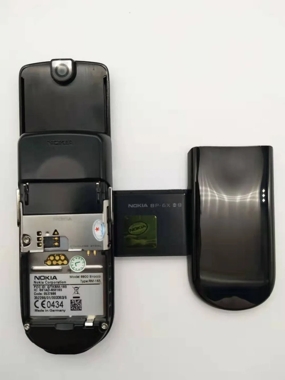Nokia 8800 sirocco 128MB телефоны английская/Русская клавиатура GSM FM Bluetooth телефон Золото Серебро Черный отремонтированный