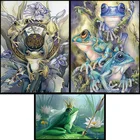 Алмазная живопись лягушка, полная вышивка крестиком, домашний декор, алмазная вышивка, животные, набор для рисования из бисера, хобби ручной работы