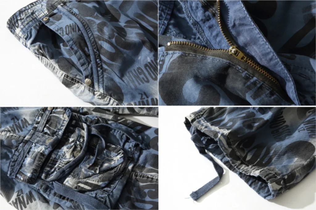 

2021 Summer New Mens Casual Shorts Camouflage Camo Cargo Male Loose Work Man Military Short Pants Drop Shipping