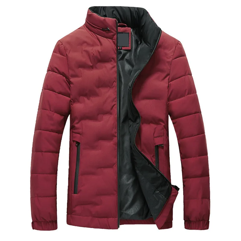 Куртка мужская из хлопка MRMT с вертикальным воротником утепленная для мужчин