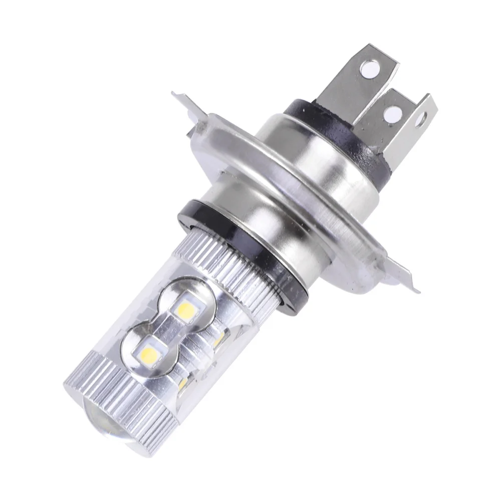 H4 AC/DC 12 24V 80W 680LM Белый светодиодный Автомобильные фары лампы противотуманных
