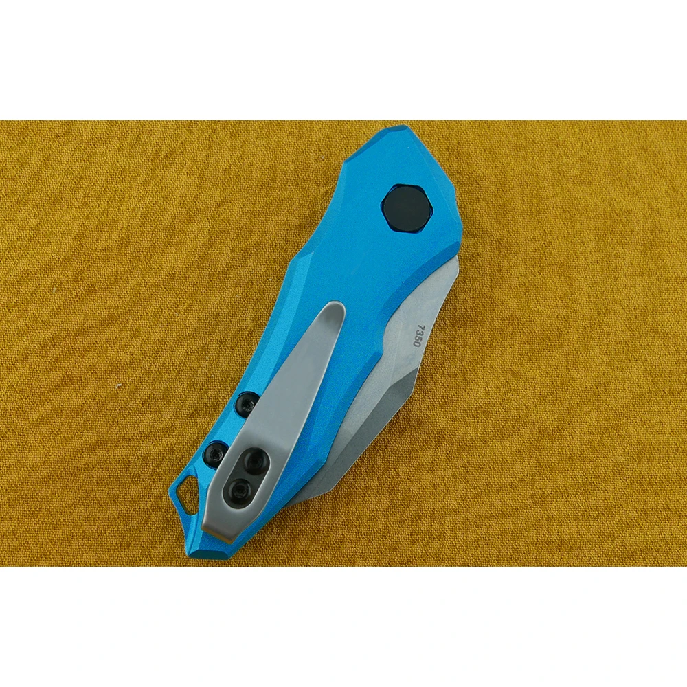 

7350 folding CPM-154 blade aluminum handle outdoor tactical hunting camping survival mountaineering hand tool knife