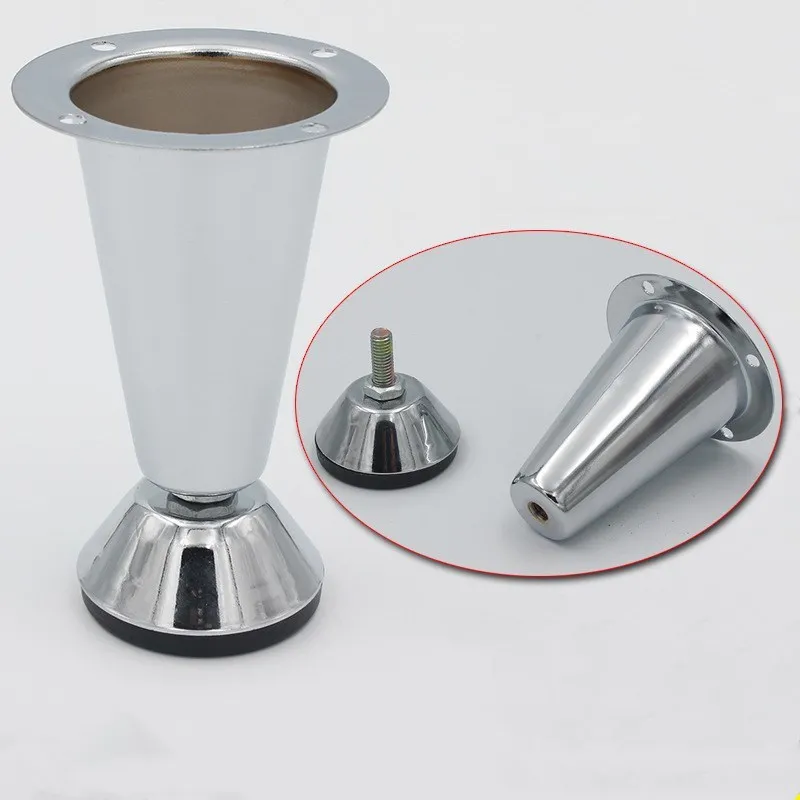 4 шт ножки мебели диванные для конический поддержка разъема регулируемые шкафа