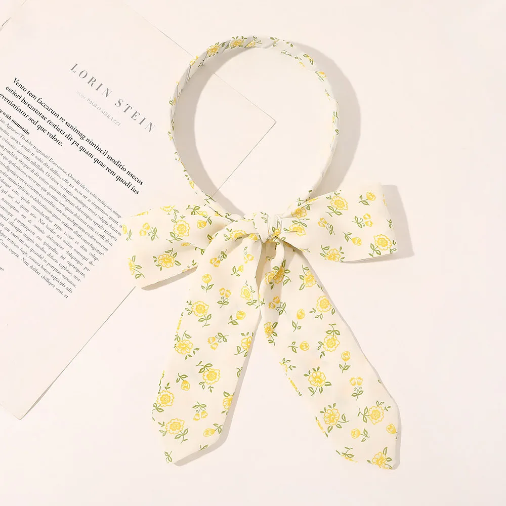 

Fashion Women Print Tassel Hairband Cute Girls Hair Hoop Accessories Head Band Headdress Headwear Birthday Present