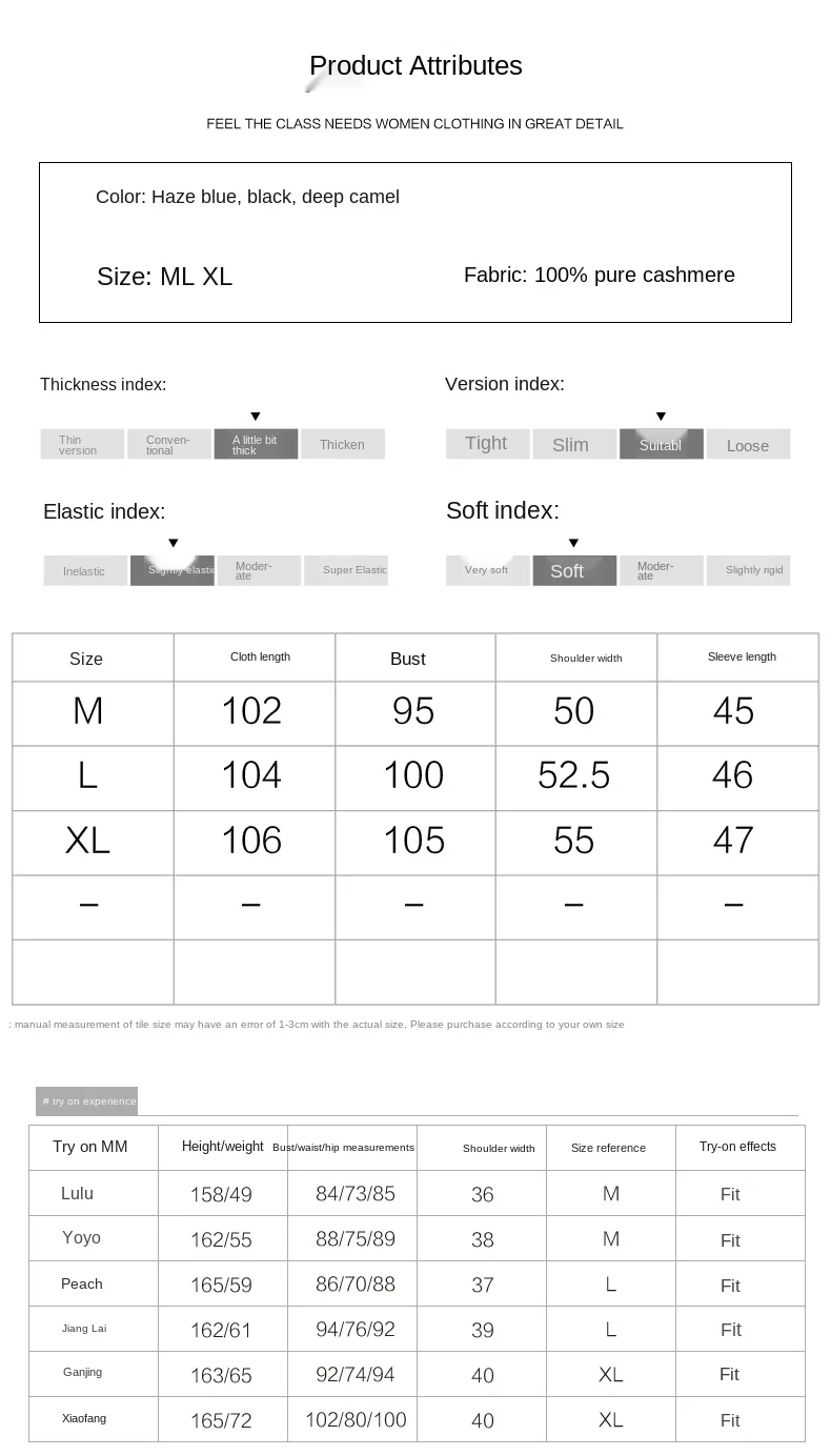 

Anti-season clearance thick cashmere dress in the long cashmere sweater female V-neck pure cashmere skirt bottom trim.