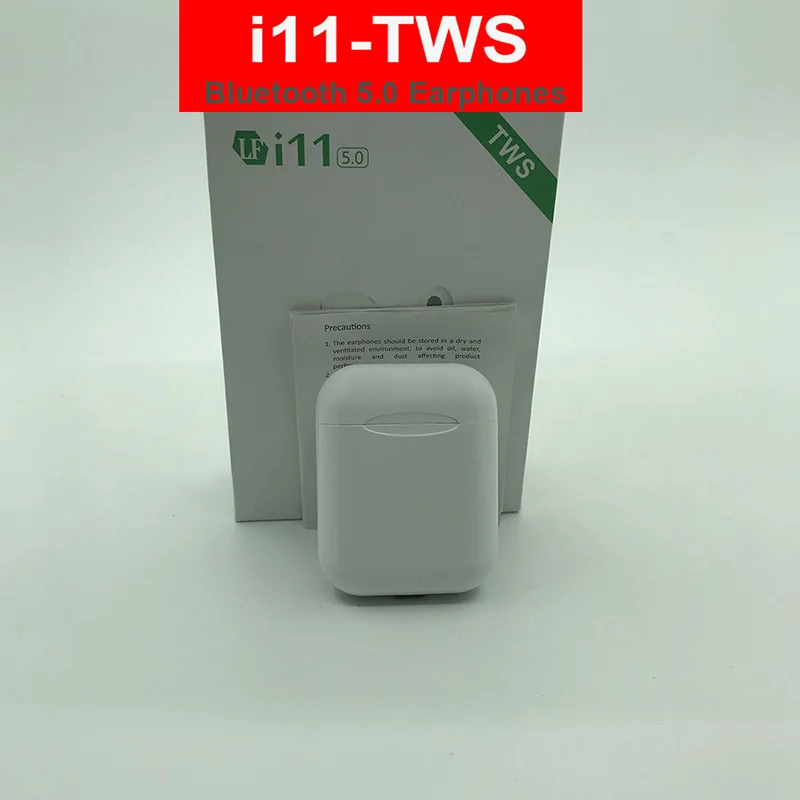 i11 white I20 TWS Беспроводной наушники Bluetooth 5,0 гарнитура i14 i11 i7s TWS 6D бас Беспроводной наушники pk i10 TWS i30 i12 i80 TWS i100 - Цвет: i11 white
