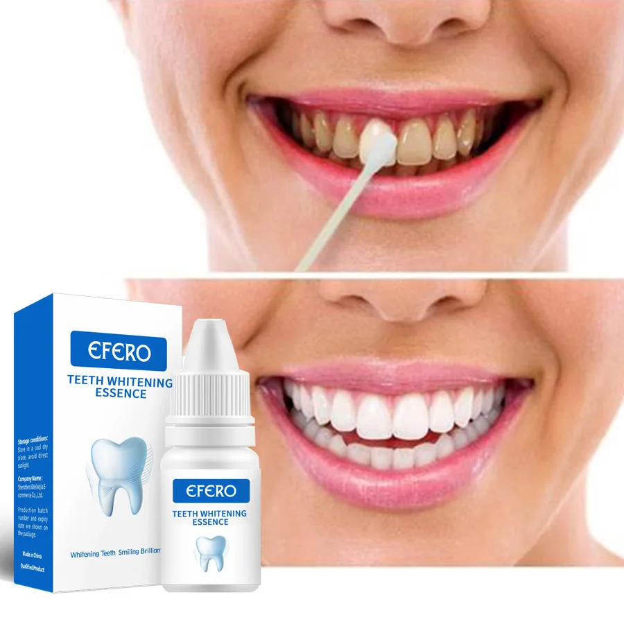 

EFERO Teeth Whitening Essence Powder Clean Oral Hygiene Whiten Teeth Remove Plaque Stains Fresh Breath Oral Hygiene Dental Tools