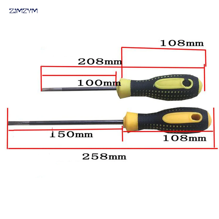 Отвертка с магнитной головкой 4 или 6 дюймов шлицевая Phillips инструмент для