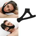 Треугольный ремень от храпа, ремешок для подбородка для сна, защита для рта от храпа, повязка на голову для улучшения дыхания, устройства для улучшения сна