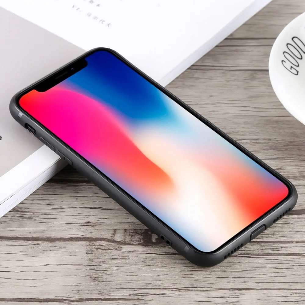 HAWEEL Kumishi для iPhone 7/X в 1 адаптер с двумя sim-картами+ задняя крышка из ТПУ с лотком для sim-карт/штырь для sim-карты