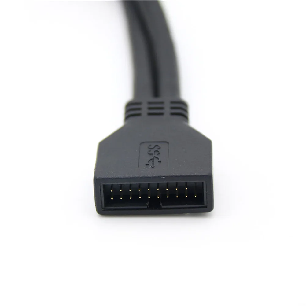 1 шт. USB Удлинительный кабель 3 0 20Pin гнездо к 20 Pin Мужской материнская плата