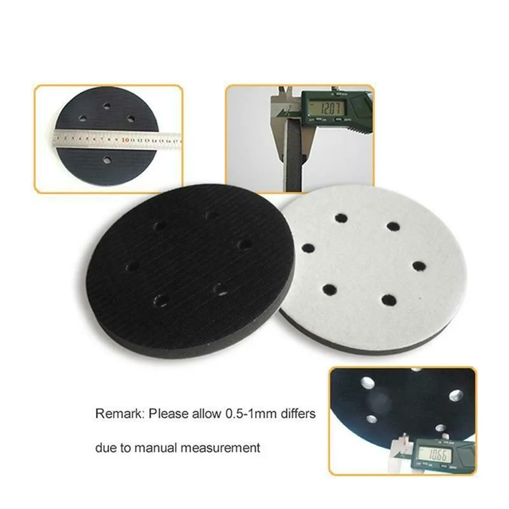 

150mm Soft Interface Pad 6Holes For Power Sander Interface Pad Supplies