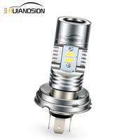 ruiandsion 1pcs p45t r2 3570smd 21w 2500lm 12v 24v motorcycle headlight moped scooter led bulb white red blue high low beam