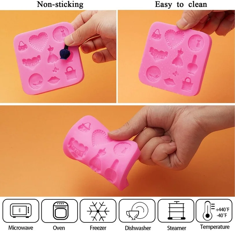 Инструменты для макияжа силиконовая форма помада духи ножницы инструменты волос