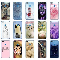 cover phone case for huawei honor lite soft tpu silicone for honor liteback cover 360 full protective printed coque Cat