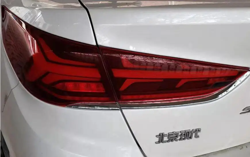 Автомобильный бампер задний фонарь Sonata + сигнал поворота тормоз 2018 2019 2020y
