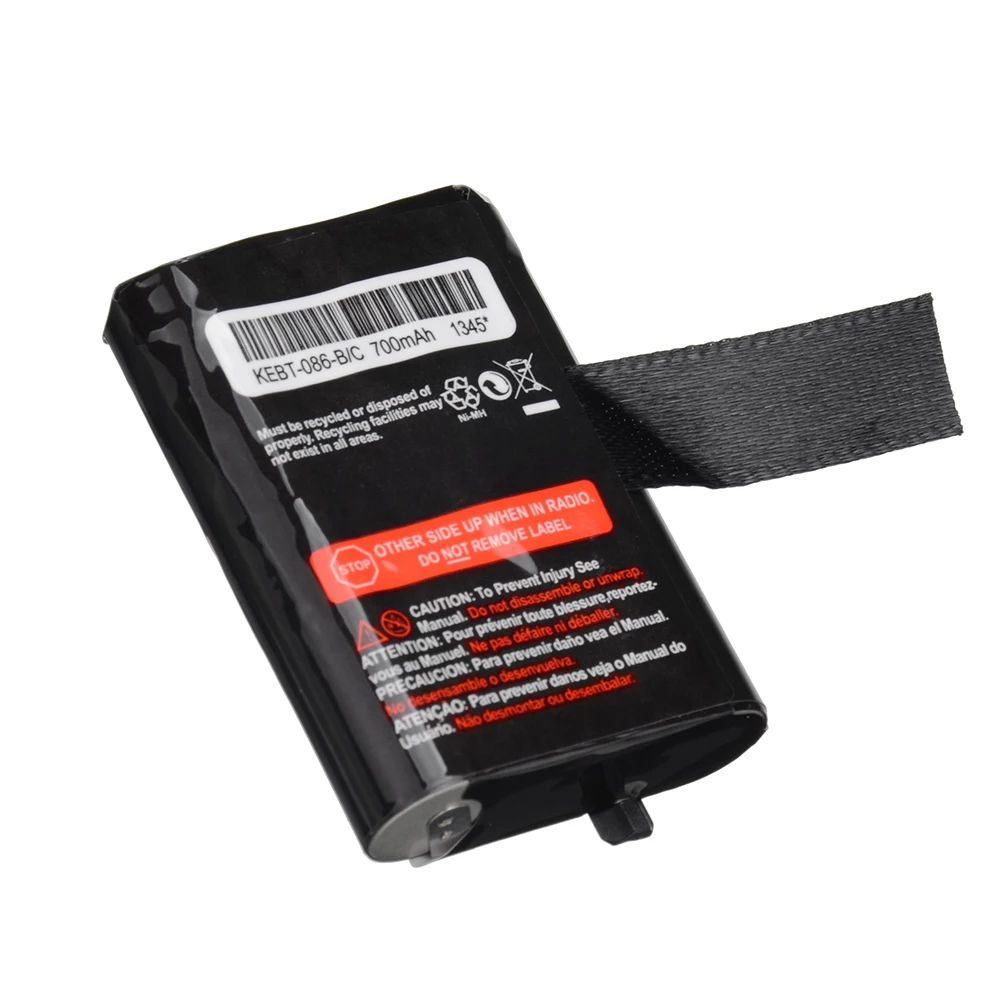 3 6 V 700 мА/ч Батарея для Motorola 53617 FV300 FV700 2Way радио батареи KEBT 086 A M53617 B C|Перезаряжаемые