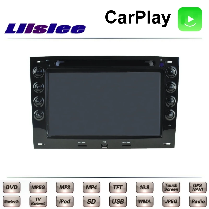 Для Renault Megane II 2 2002 ~ 2009 LiisLee Автомобильный мультимедийный ТВ DVD GPS Радио Carplay