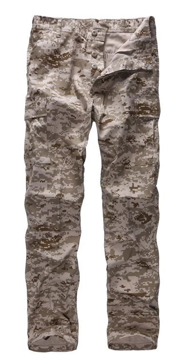 Desert Digital Camo Мужские военные армейские БДУ брюки рабочие повседневные камуфляжные модные брюки карго - Цвет: Desert Digital Camo