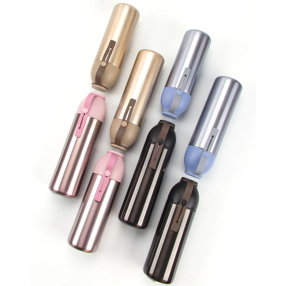 1 шт. 450 мл Портативный 304 Нержавеющая сталь двойной Слои вакуумной изоляцией