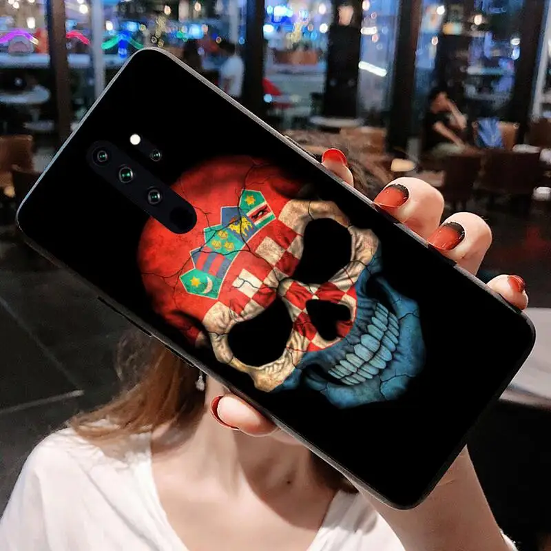 Наклейка с флагом Хорватии для Redmi Note 9 8 8T 8A 7 6 6A Go Pro Max K20 K30 | Мобильные телефоны и