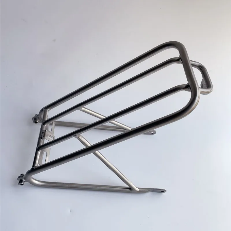 Задний стеллаж для выставки товаров Титан сплава Brompton по горам катания на