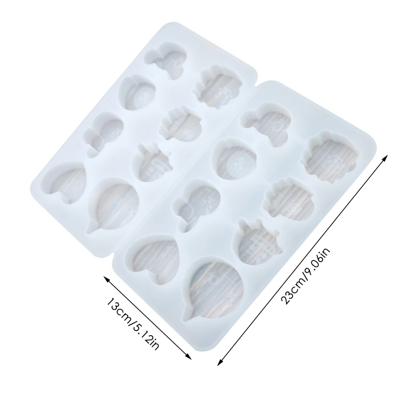 

Cartoon Silicone Mold For Resin Handmade Soap Keychain Mould Forms For Baking Fondant Cake Candies Chocolate Molds Plaster Clay