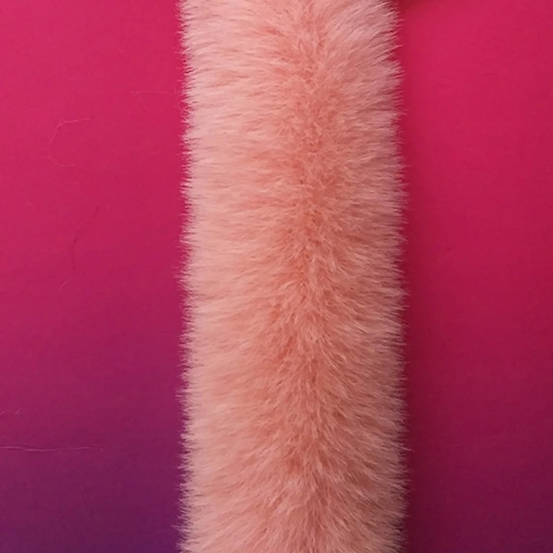 DIY искусственный кроличьи меховые пушистые ленты для одежды обуви с отделкой из |