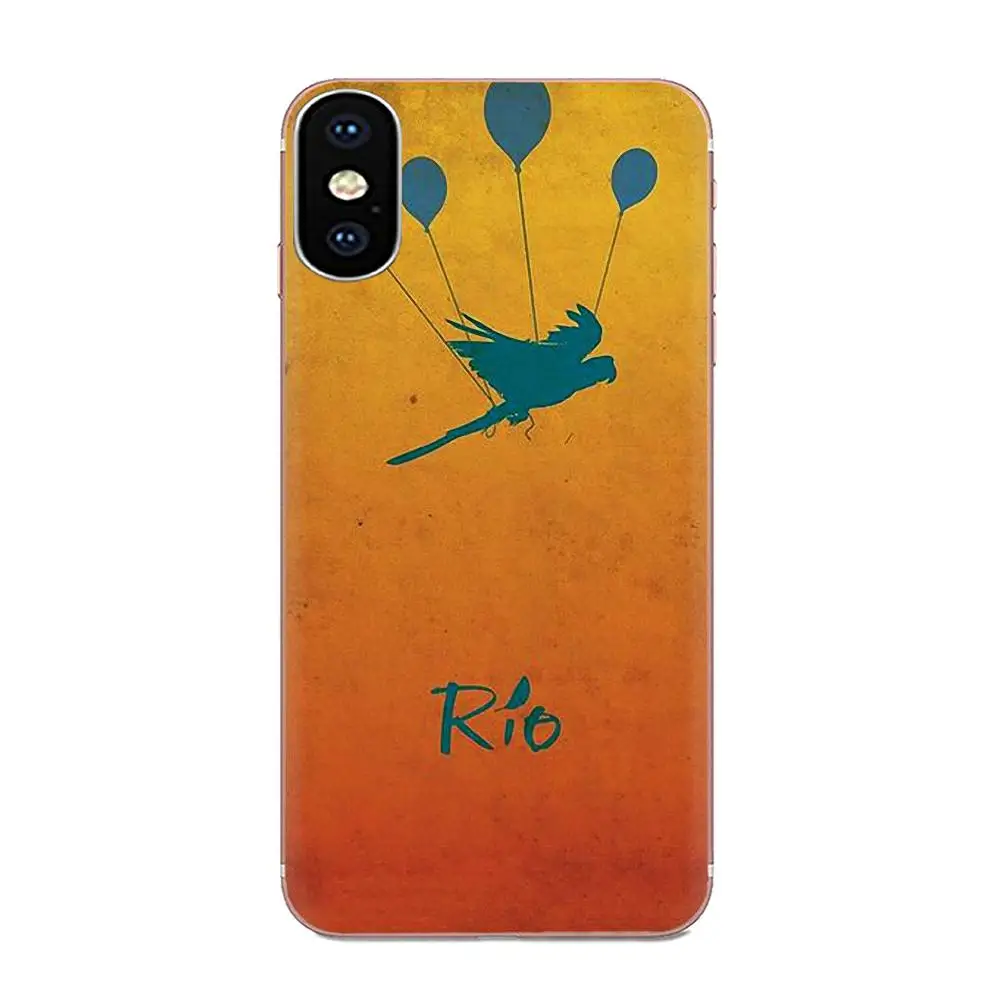 Мягкие чехлы Pelicula Rio 2 для Xiaomi Mi3 Mi4 Mi4C Mi4i Mi5 Mi 5S 5X 6 6X 8 SE Pro Lite A1 Max Mix Note 3 4 | Мобильные