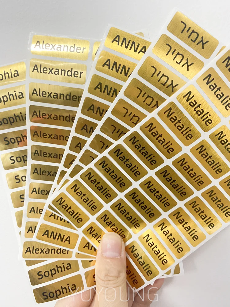 90 шт. персонализированные наклейки с