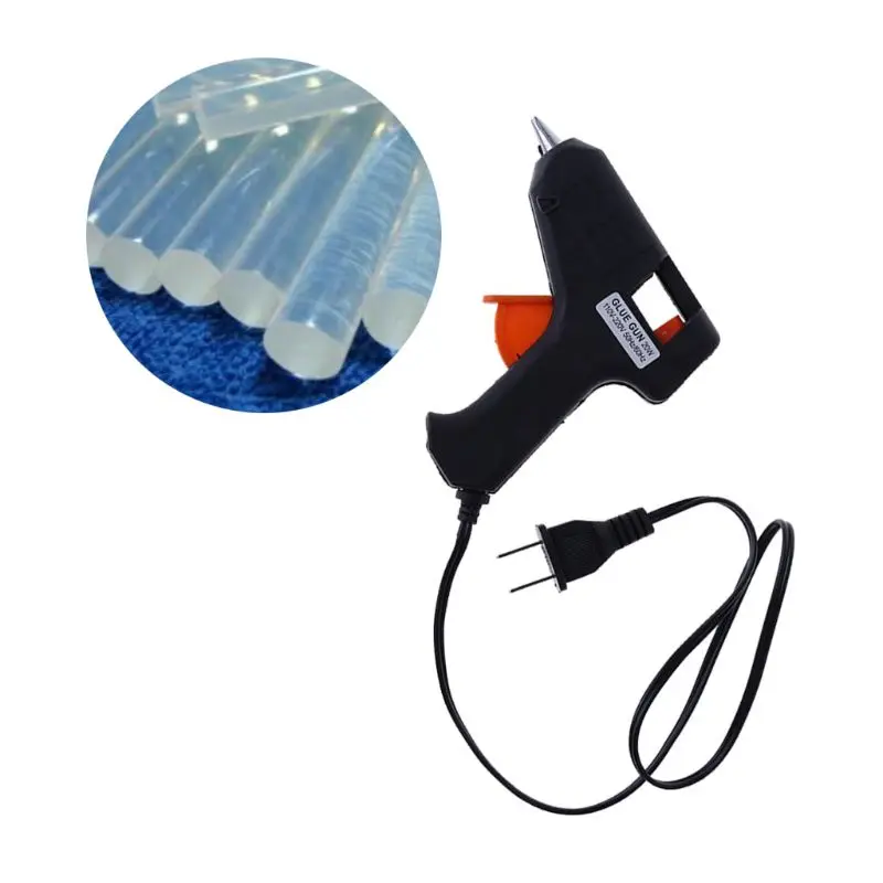

20W Electric Heating Melt Glue Sticks Trigger Art Repair Tool US Plug