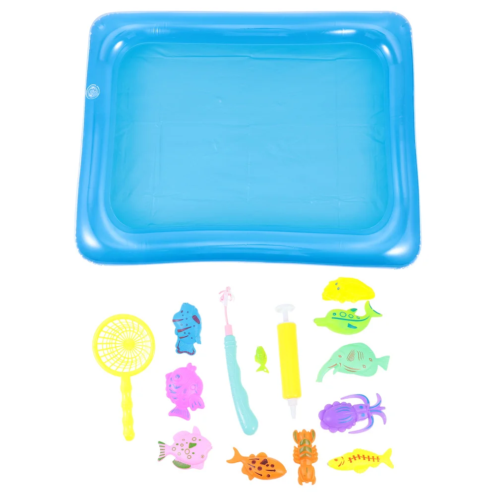 1 Set 15 Uds ni&ntilde;os juguetes juego de pescar juguetes educativos para ni&ntilde;os (colores surtidos)-5
