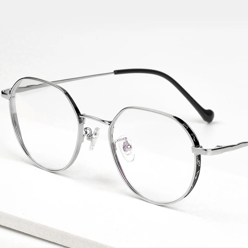 Дизайнерская прозрачная оправа для очков женские и мужские титасветильник кие