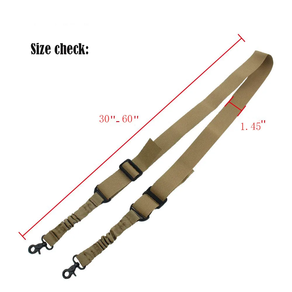 2-точечный ремень для винтовки тактический военный Регулируемый оружия наружный