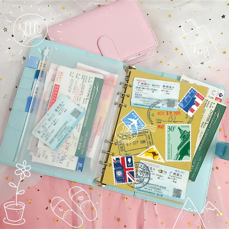 Папка-органайзер для файлов 10 шт./лот стандартная прозрачная свободная папка из