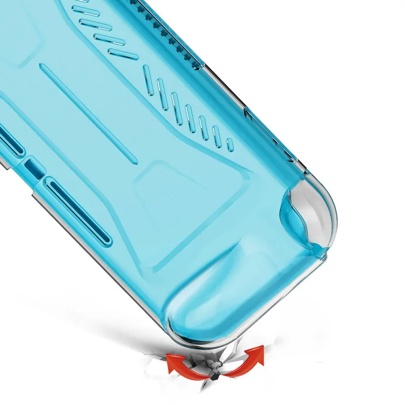 Защитный чехол из ТПУ Switch Lite ударопрочный Прозрачный с защитой от царапин для