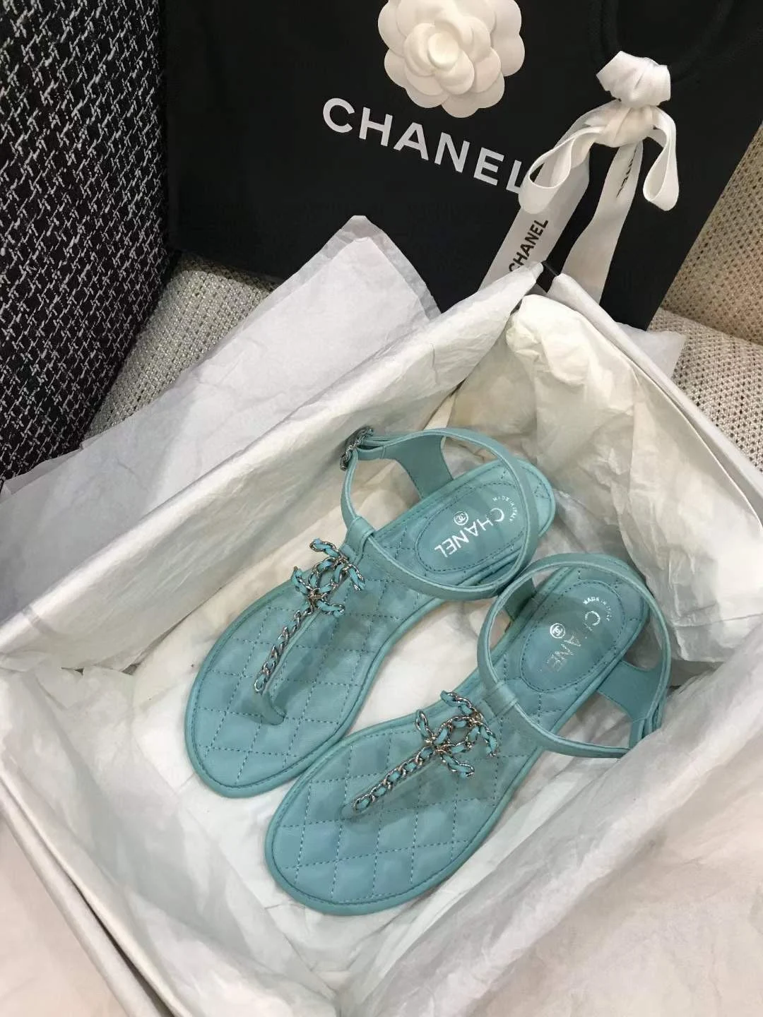 

2021 new spring high quality luxury CC47 designer fashion ladies slippers high heel sandals ladies casual shoes