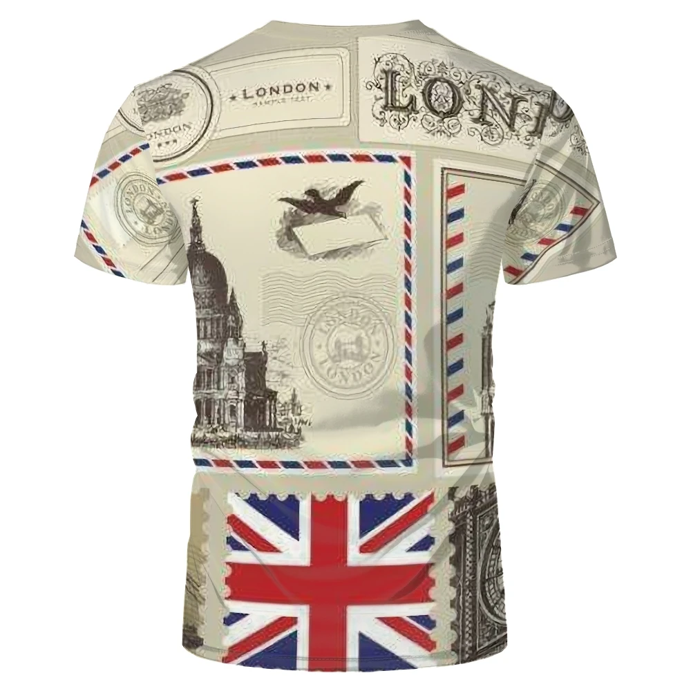 

2021 new 3D digital Tshirt men's short sleeve fashion personality round neck T-shirt