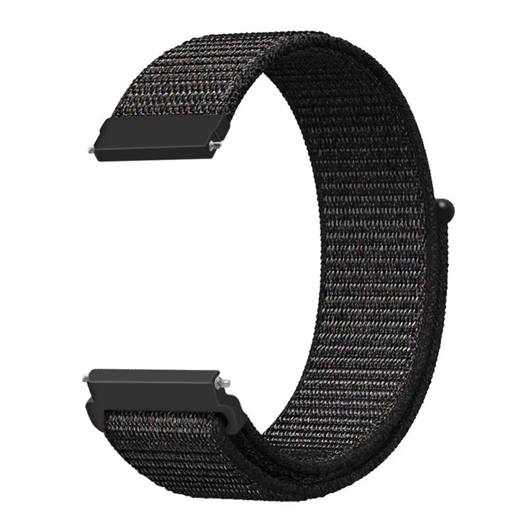 Ремешок на запястье с нейлоновой петлей для Huami Amazfit GTS, ремешок для умных часов, сменный мужской Т-образный ремешок, Женский Мужской спортивный цветной браслет, 19Sep