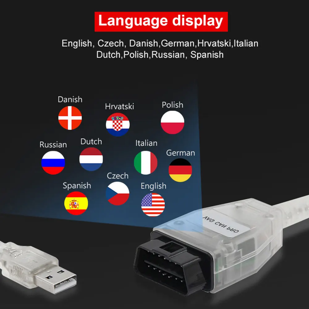 Полезный диагностический инструмент для автомобиля Vag Com Поддержка Can Bus без ключа