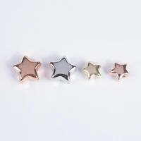200pcslot gold rhodium colors ccb star spacer end beads diy bracelet necklace findings for jewelry making